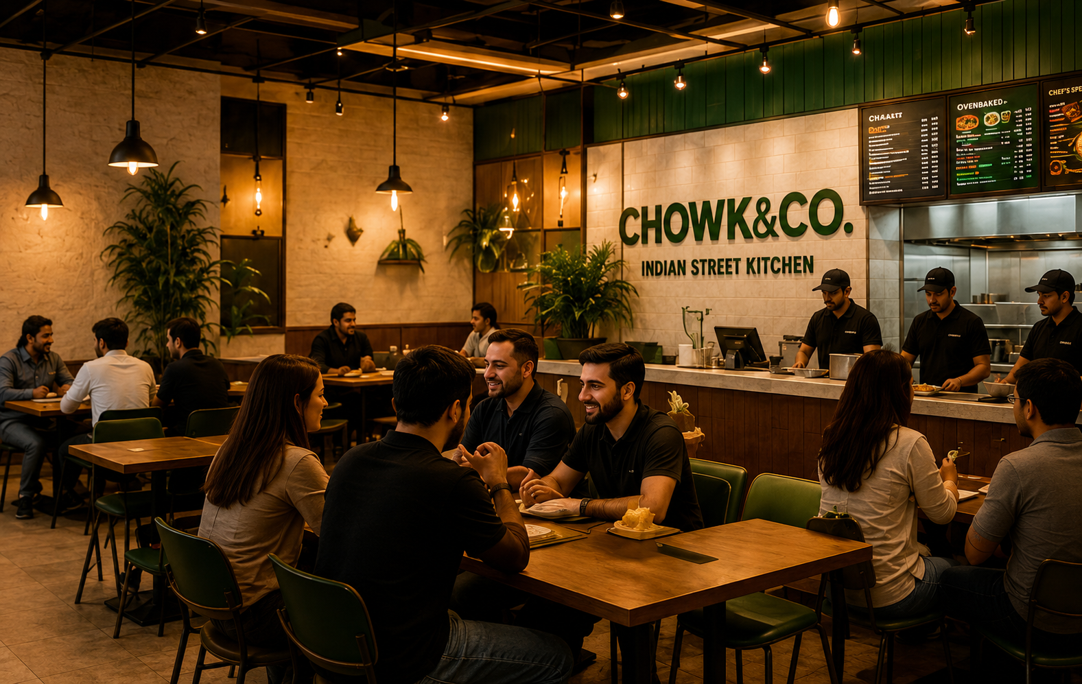 CHOWK & CO. Canadian franchise storefront concept